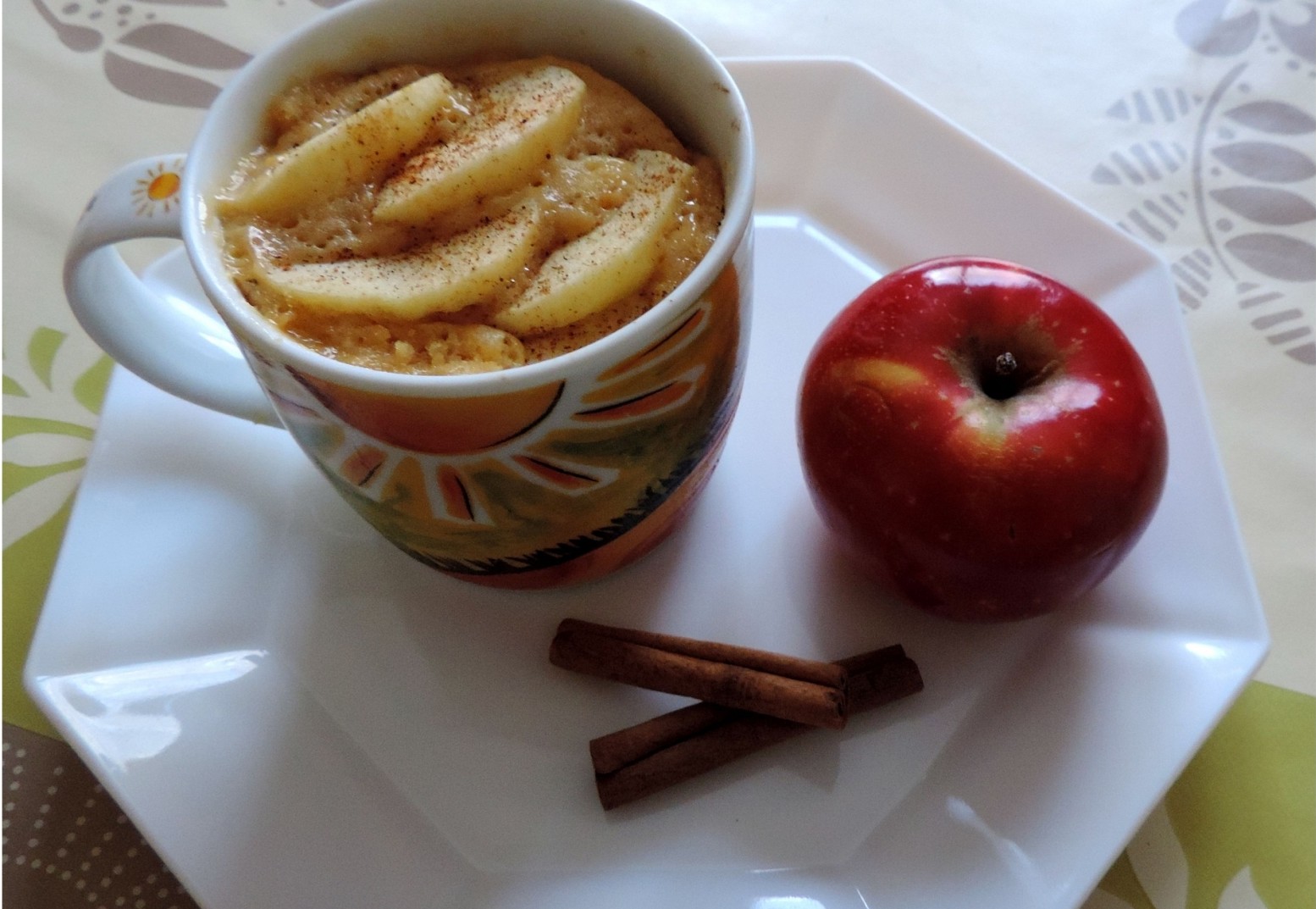 Mug pommes cannelle Zabilo blog