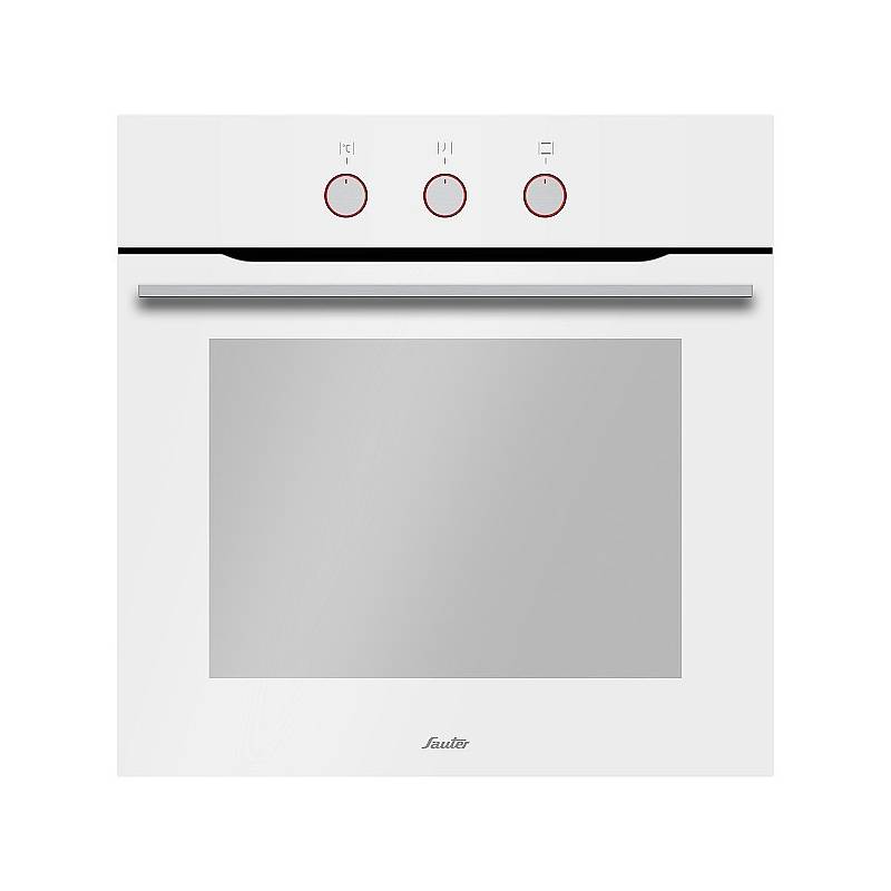 Sauter Built-in Oven 65.5L mecanic - white - with telescopics trails - 3700W