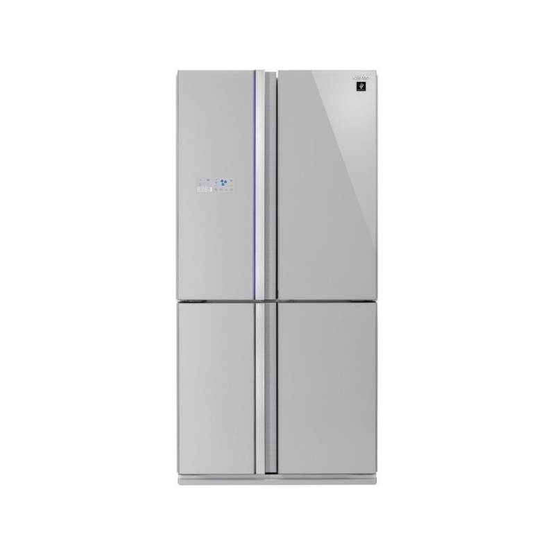 Sharp Refrigerator 4 Doors - 610 liters - Mehadrin - Stainless steal - SJ-R8910
