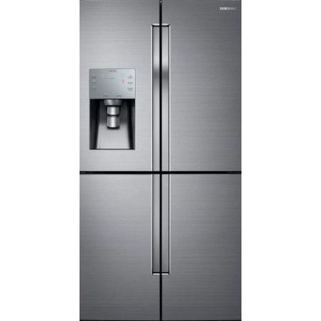 Samsung Refrigerator 4 Doors - 673L - Platinum steel - Electronic Kiosk - Y.Shalom - RF56N9040