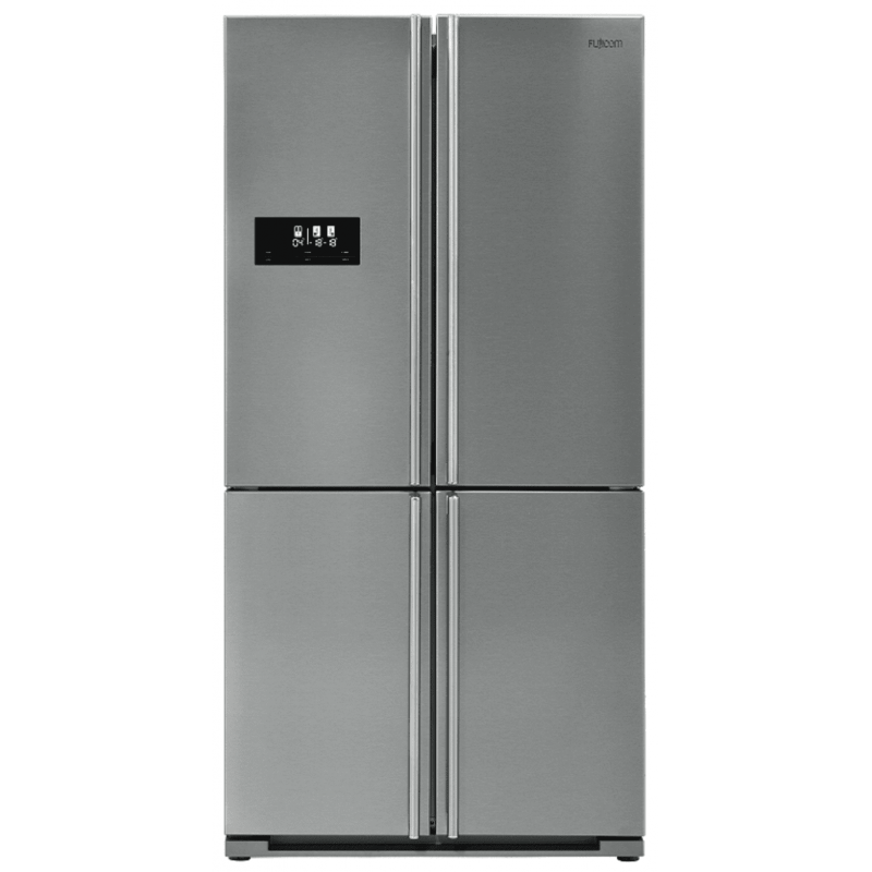 Fujicom Refrigerator 4 Doors - 525 liters - Function Multi Zones - Stainless steel - FJ-NF950X