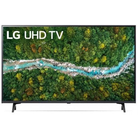 טלוויזיה אל ג'י 43 אינץ' - Smart TV 4K Ultra HD - מעבד a5 מתקדם - יבואן רשמי - דגם - שנת 2021 - LG 43UP7750PVB