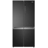 Haier Refrigerator 4 doors 486L- Inverter - Black Glasses - HRF490FB
