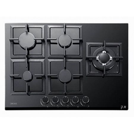 LACASA Gas Cooktops - 5 Burners - CAST IRON - LCT70GBSB