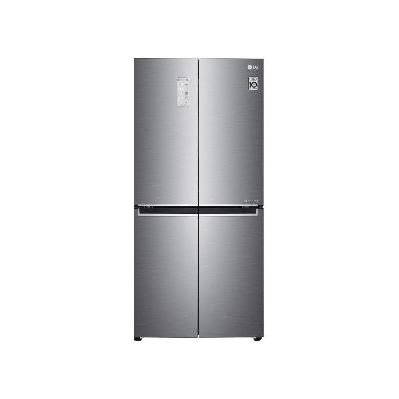 LG refrigerator 4 doors 860L - Smart ThinQ - No Frost - stainless steel - GR-B919S