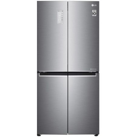 LG refrigerator 4 doors 554L - Smart ThinQ - No Frost - stainless steel - GR-B608S