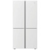 Beko refrigerator 4 doors - 580L - No Frost -Black glass - GN1406221GB