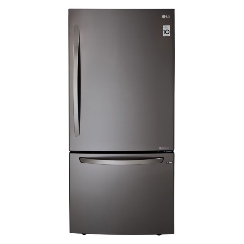 Buy online LG Refrigerator bottom freezer - 681L - Inverter - GM849BLK