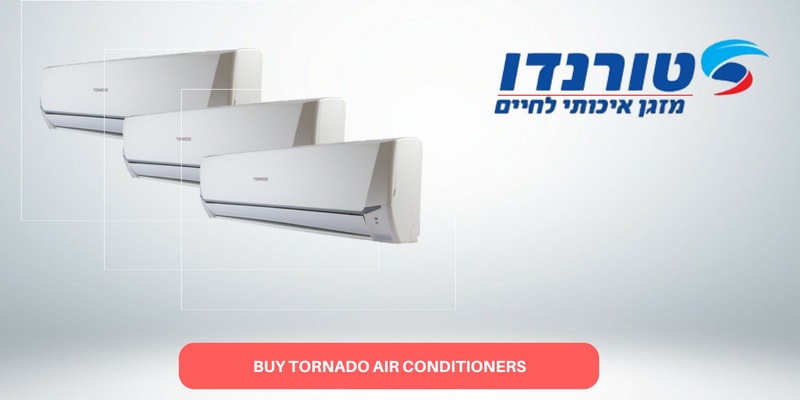 Buy Tornado Air conditioner in Israel